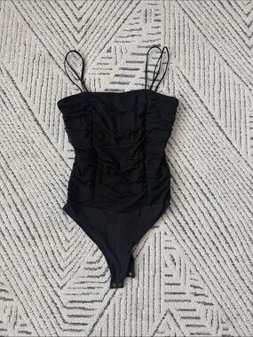 A&F Ruched One-Piece Bodysuit